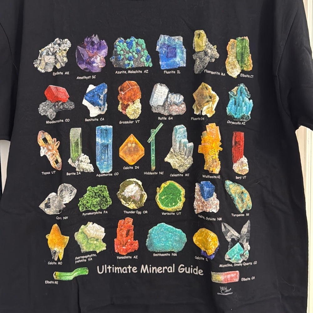 Fun Mineral T shirt Rock Hound Collector
